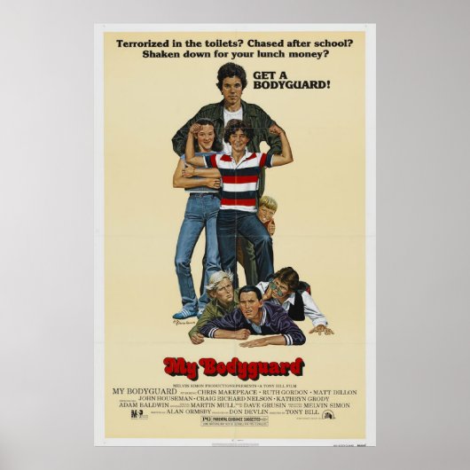 Mijn Bodyguard film poster (Voorkant)