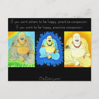 Mijn boeddha briefkaart