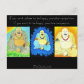 Mijn boeddha briefkaart (Voorkant)