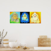 Mijn boeddha poster (Keuken)
