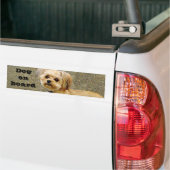 Mijn boeddy_ bumpersticker (Op Truck)