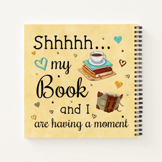 Mijn boek en ik hebben een moment (Achterkant)