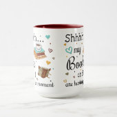 Mijn boek en ik hebben een moment mok (Midden)