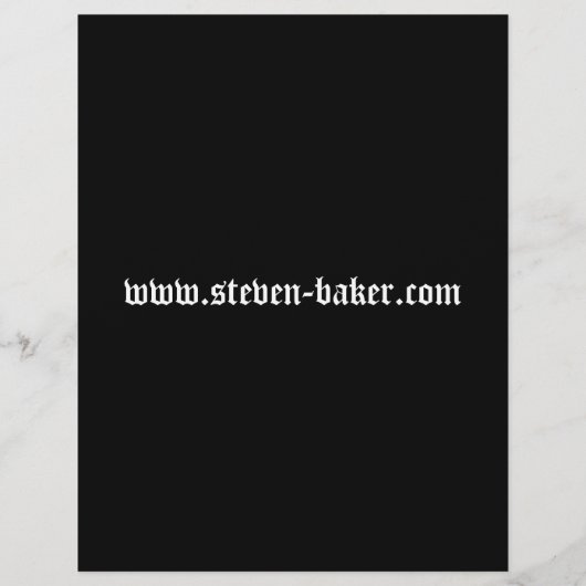 MIJN BOEK FLYER (Achterkant)