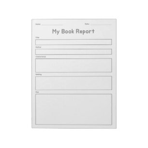 Mijn boek Rapport Review Notitieblok