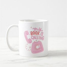 Mijn boek roept  koffiemok