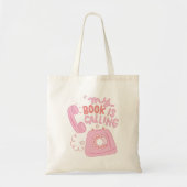 Mijn boek roept tote bag (Voorkant)