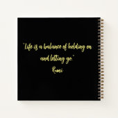 Mijn boek van evenwicht Spiral Notitieboek (Achterkant)