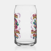 Mijn boeken oordelen niet over mij... blikvorm glas (Links)