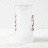 Mijn boeken oordelen niet over mij... matglas bierpul (Center)