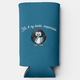 Mijn boeken zijn onafscheidelijk seltzer blikjeskoeler