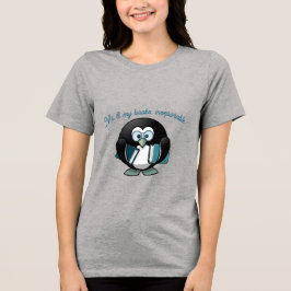 Mijn boeken zijn onafscheidelijk Tri-Blend shirt