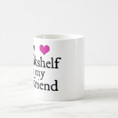 Mijn boekenplank is mijn Boyvriend Mok (Center)