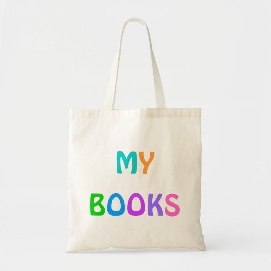 MIJN BOEKJES Canvas tas (Voorkant)