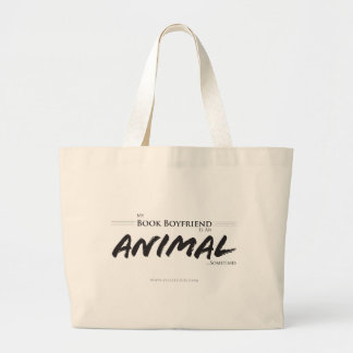 Mijn boekvriendje... grote tote bag