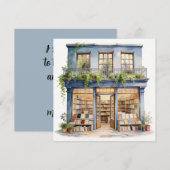 Mijn Boekwinkel  Notitiekaartje (Voorkant / Achterkant)