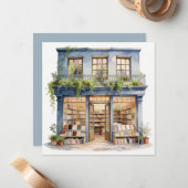 Mijn Boekwinkel  Notitiekaartje (Voorkant / Achterkant in situ)