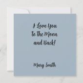 Mijn Boekwinkel  Notitiekaartje (Achterkant)