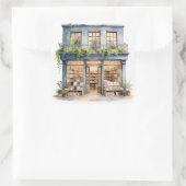 Mijn Boekwinkel  Vierkante Sticker (Tas)