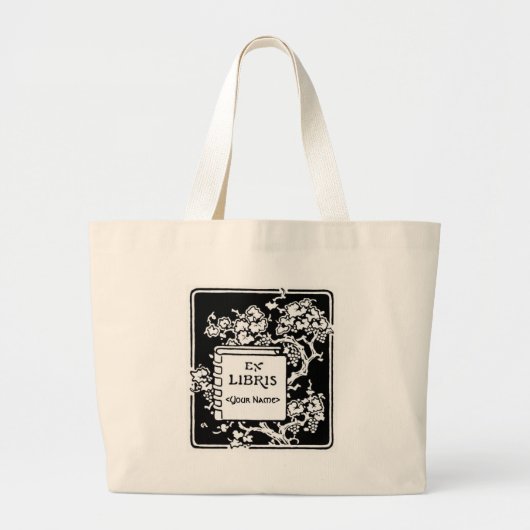 Mijn boekzak grote tote bag (Voorkant)