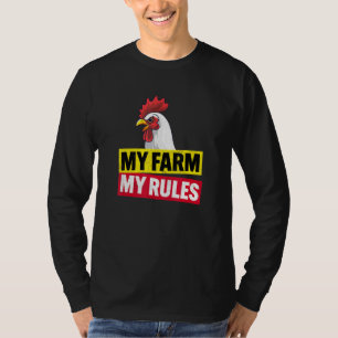 Mijn Boerderij Mijn regels T-shirt