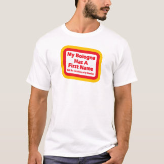 Mijn bologna heeft een voornaam t-shirt