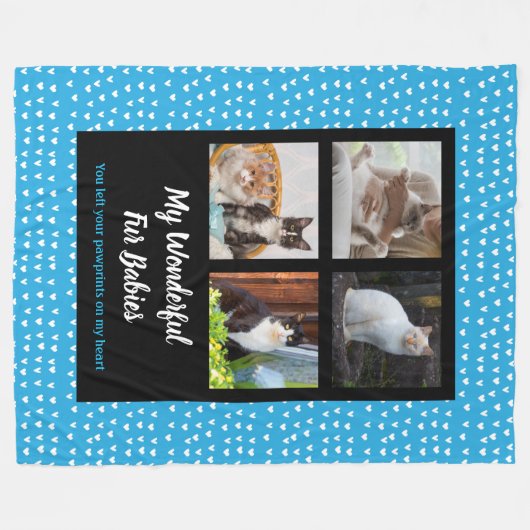 Mijn Bont Baby's Aangepaste foto Fleece Deken (Voorkant (Horizontaal))