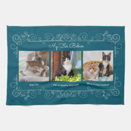 Mijn Bont Baby's Foto Theedoek