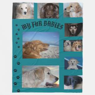 Mijn bontbabies fleece deken