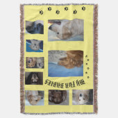 Mijn bontbaby's deken (Voorkant Verticaal)