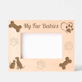 mijn bontbaby's gegraveerde lijstjes