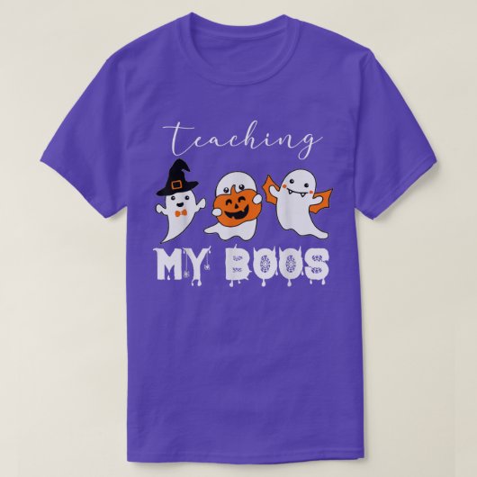 Mijn Boo 6471 onderwijzen T-shirt (Design voorkant)