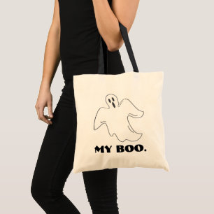 Mijn Boo Spooky Ghost Halloween Funny Tote Bag