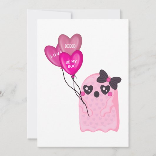 Mijn Boo Valentijnskaart Feestdagenkaart (Voorkant)