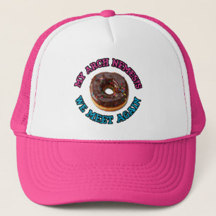 Mijn boognemesis...de slechte donut! trucker pet