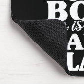 Mijn boot is mijn gelukkige plek om te zeilen muismat (Hoek)