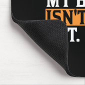 Mijn boot is nog niet klaar - Funny Boat Mechanic  Muismat (Hoek)