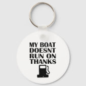 Mijn boot loopt niet op Bedankt Sleutelhanger (Voorkant)