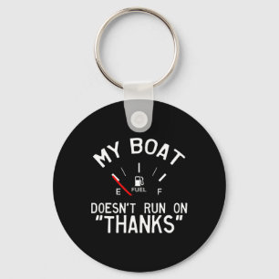 Mijn boot loopt niet op Bedankt. Sleutelhanger