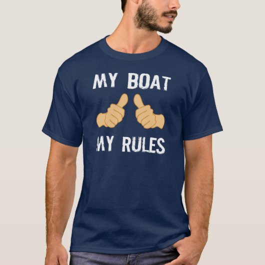 MIJN BOOT T-SHIRT (Voorkant)