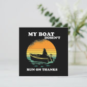 Mijn boot vaart niet op dank je wel (Staand voorkant)