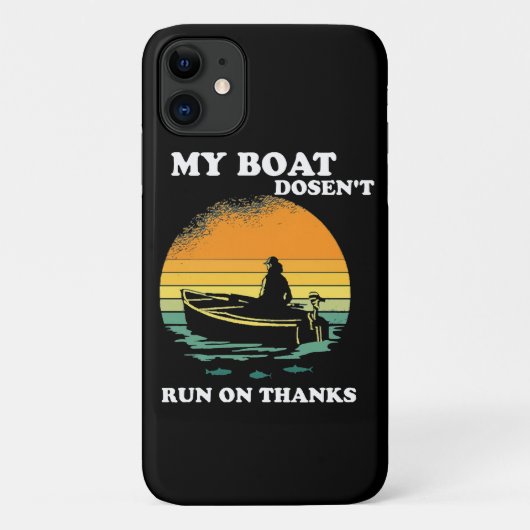 Mijn boot vaart niet op dank je wel Case-Mate iPhone case (Achterkant)