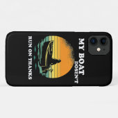 Mijn boot vaart niet op dank je wel Case-Mate iPhone case (Achterkant (horizontaal))