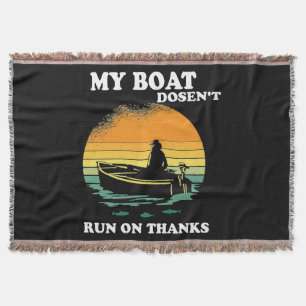 Mijn boot vaart niet op dank je wel deken