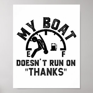 Mijn boot vaart niet op dankjewelvaart voor eigena poster