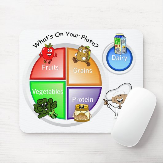 Mijn Bord Mousepad Muismat (Met muis)