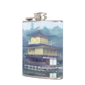 Mijn borst op het gouden paviljoen - Kyoto, Japan, Heupfles (Links)