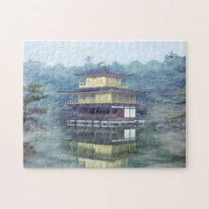 Mijn borst op het gouden paviljoen - Kyoto, Japan, Legpuzzel