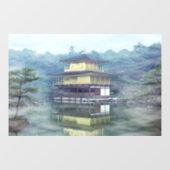 Mijn borst op het gouden paviljoen - Kyoto, Japan, Raamsticker (Vel)