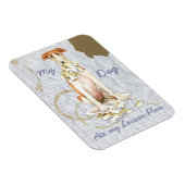 Mijn Borzoi Ate mijn Lesson Plan Magneet (Rechterzijde)